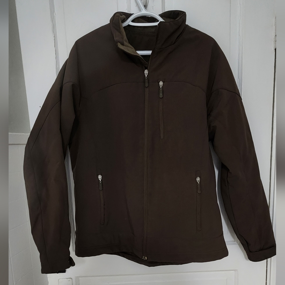 Brown Unisex Wind River Jacket - Size Small